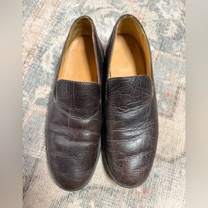 Tecovas Men's Brown Leather Loafers